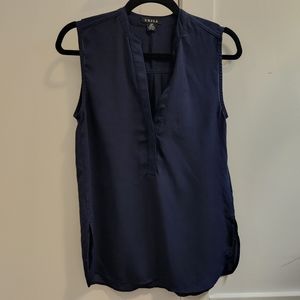 UK2LA Navy Tank Blouse